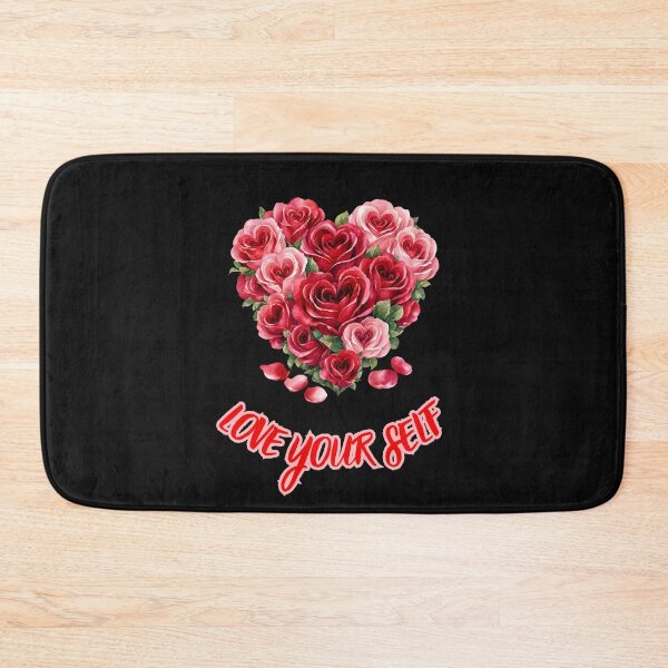 Item preview,  Love Your Self  Roses And Heart Transparent designed and sold by GoGreenlove.
