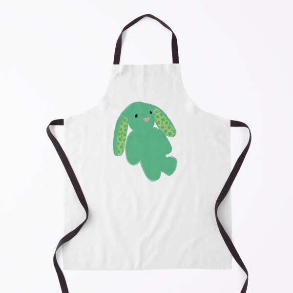 Item preview, green bunny stuffed toy designed and sold by fairytalemuse.