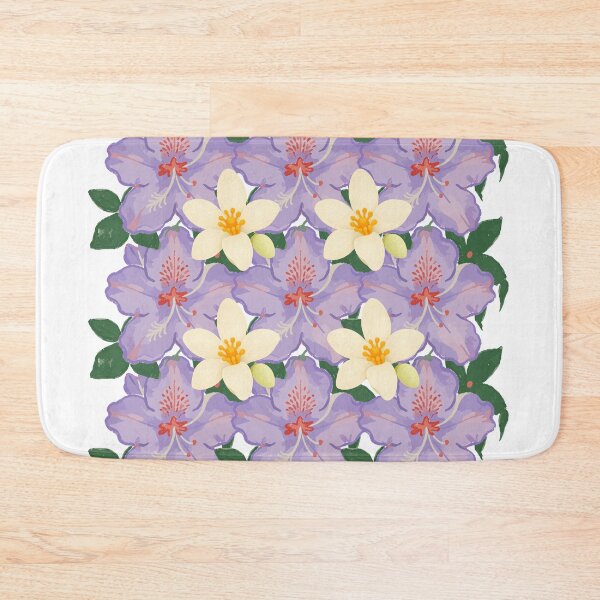 Item preview, Purple and white floral image designed and sold by ollvigb.