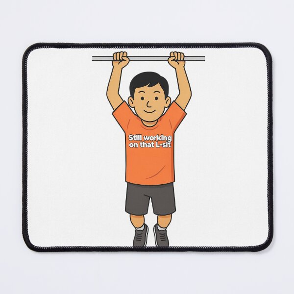 Item preview, L-Sit Progress Tracker designed and sold by NiftyWrx.