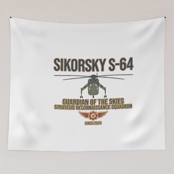 Item preview, Skycrane Heavy Lift Helicopter Artwork designed and sold by IRON WINGS /USAF.
