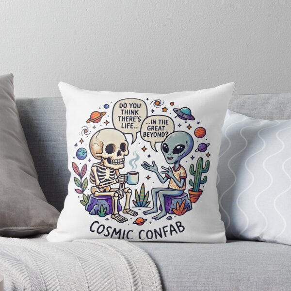 Item preview, Alien and Skeleton Coffee Break designed and sold by Artesil.