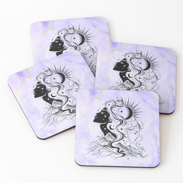 Item preview, Two Sides of One Mind Celestial Duality designed and sold by Kaurisdigital.