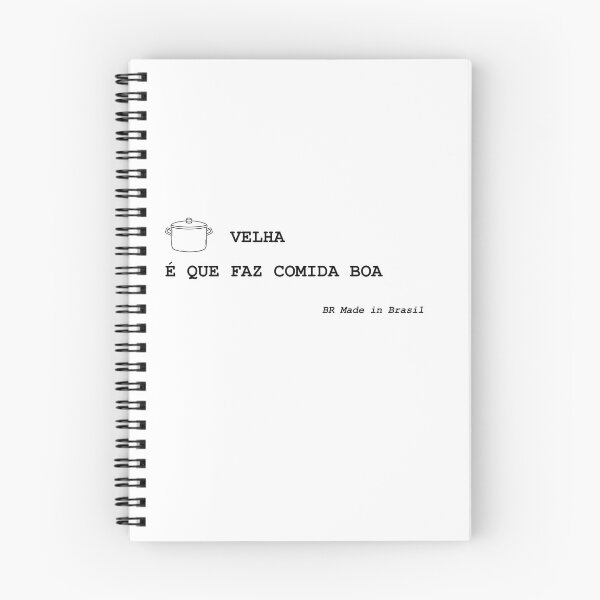 Item preview, Panela velha é que faz boa comida - Proverbio brasileño designed and sold by GlocalDialeto.