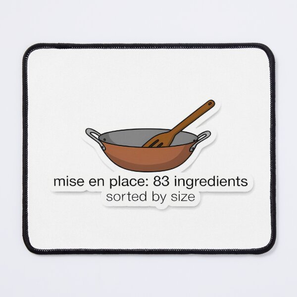 Item preview, Minimalist Wok & Ingredients Text designed and sold by NiftyWrx.