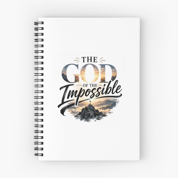 Item preview, The God of the Impossible – Christian Faith designed and sold by Artist heart studio.