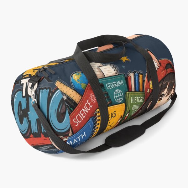 Item preview, Anime Neko School Girl Back To School Backpack Illustration designed and sold by BLUESKY11a.