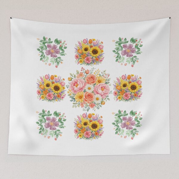 Item preview, Simple vintage floral design designed and sold by ollvigb.