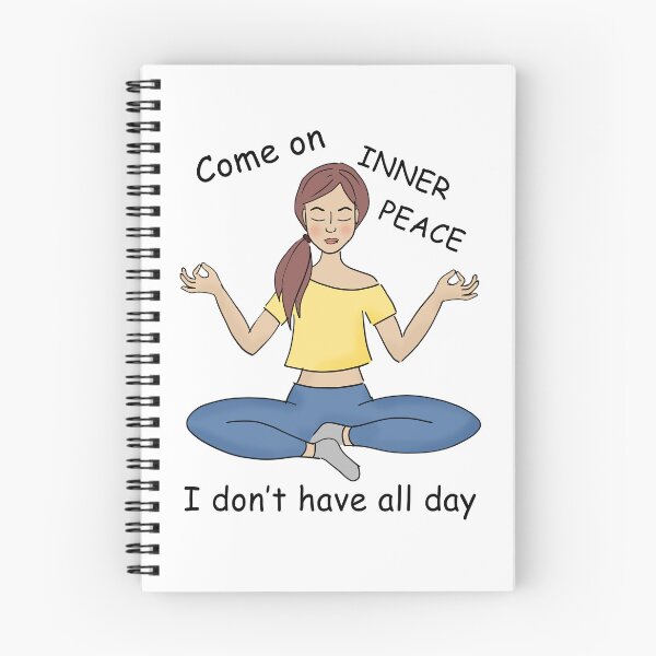 Item preview, Come on inner peace I don't have all day designed and sold by Teedefy.
