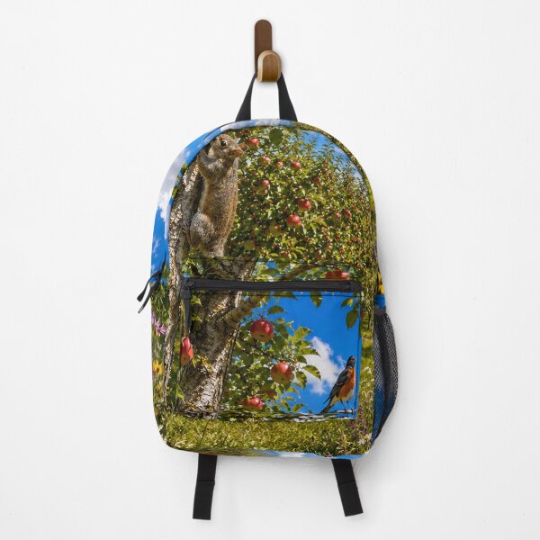 Item preview, Apple orchard and flowers designed and sold by Durfee Art.