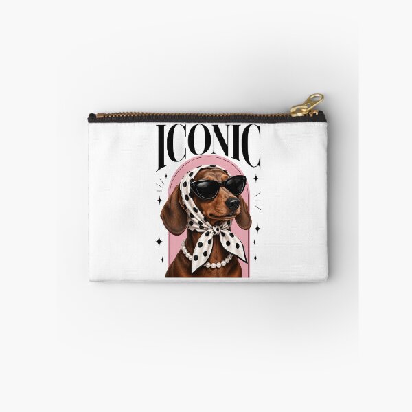 Item preview, Iconic Dachshund - Glamorous Retro Fashion Wiener Dog designed and sold by Channel1Design.