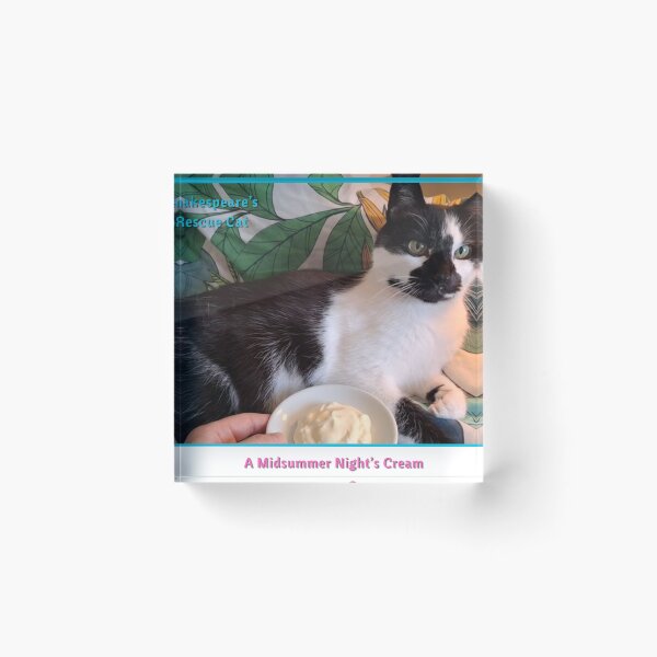 Item preview, SHAKESPEARE'S RESCUE CAT: A MIDSUMMER NIGHT'S CREAM designed and sold by RESCUECAT.