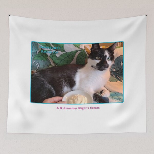 Item preview, SHAKESPEARE'S RESCUE CAT: A MIDSUMMER NIGHT'S CREAM designed and sold by RESCUECAT.