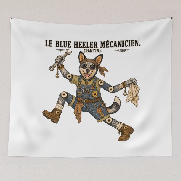 Item preview, Le Blue Heeler designed and sold by MidnightStudio.
