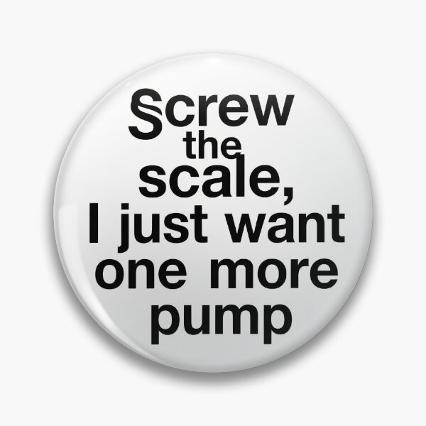 Item preview, Pump Over Scale designed and sold by NiftyWrx.