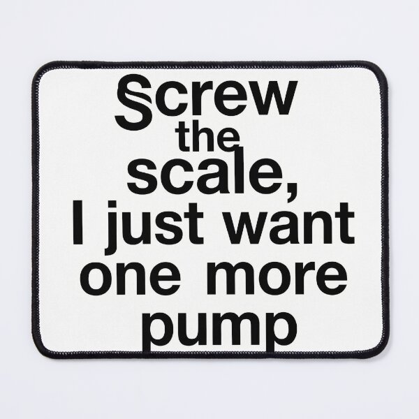 Item preview, Pump Over Scale designed and sold by NiftyWrx.