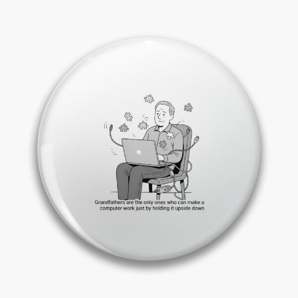 Item preview, Grandfather Tech Wizard designed and sold by NiftyWrx.