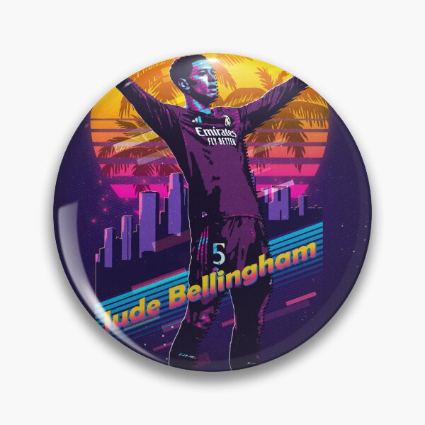Item preview, Jude Bellingham 80s retro style designed and sold by Osama Hazar.