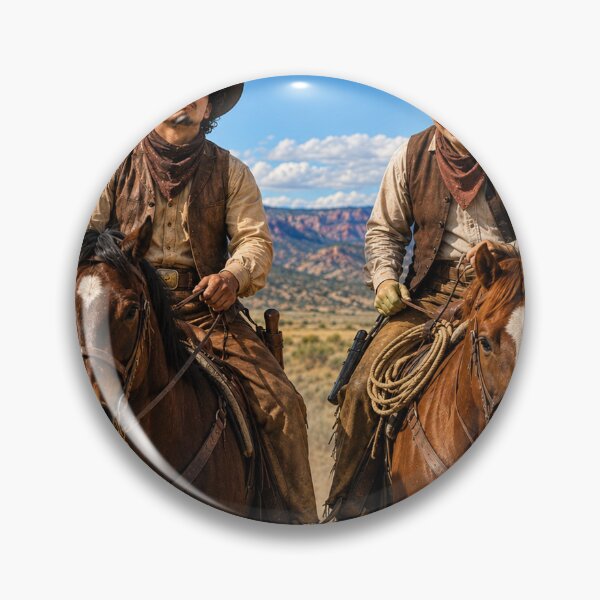 Item preview, Cowboys riding their horses designed and sold by Durfee Art.