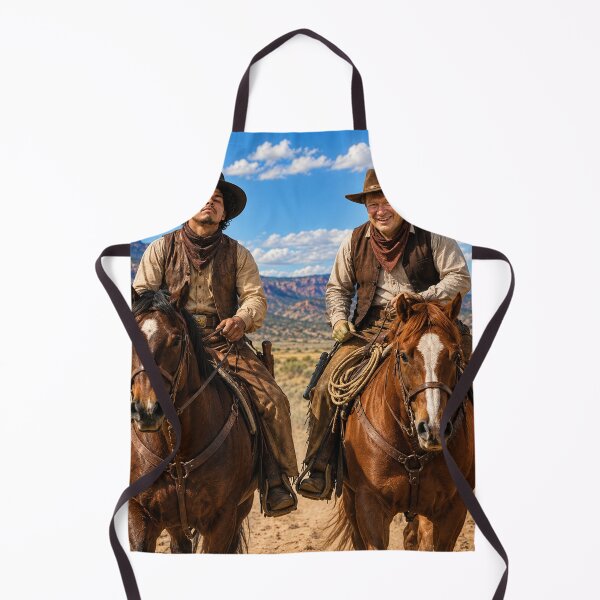Item preview, Cowboys riding their horses designed and sold by Durfee Art.