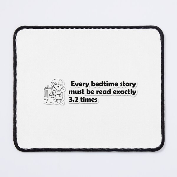 Item preview, Babysitter's Bedtime Rule designed and sold by NiftyWrx.