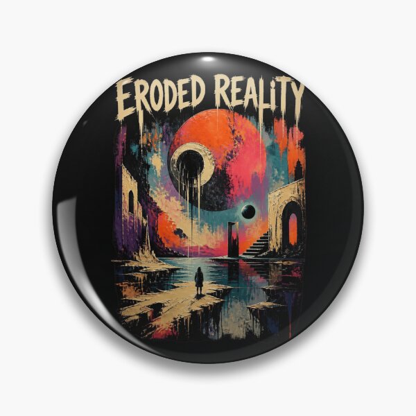 Item preview, Eroded Reality - Surreal Psychedelic Glitch Art designed and sold by ERODED SELF.