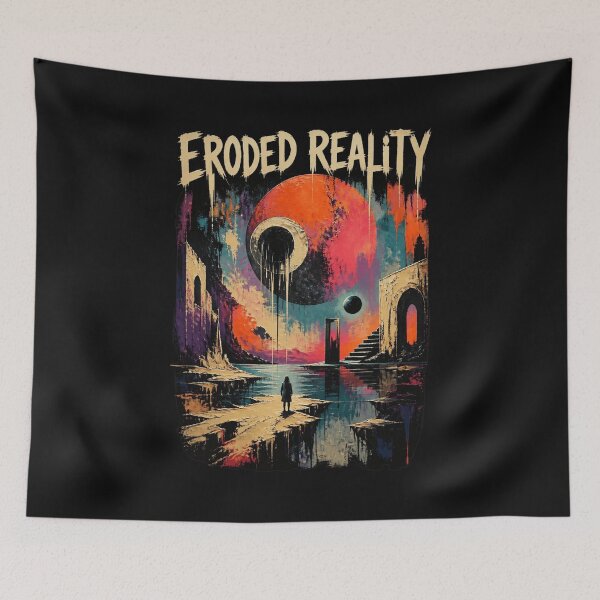 Item preview, Eroded Reality - Surreal Psychedelic Glitch Art designed and sold by ERODED SELF.