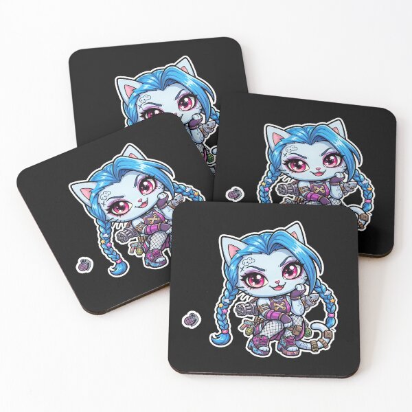 Item preview, Jinx cosplay parody league of legends  designed and sold by CuteKats.