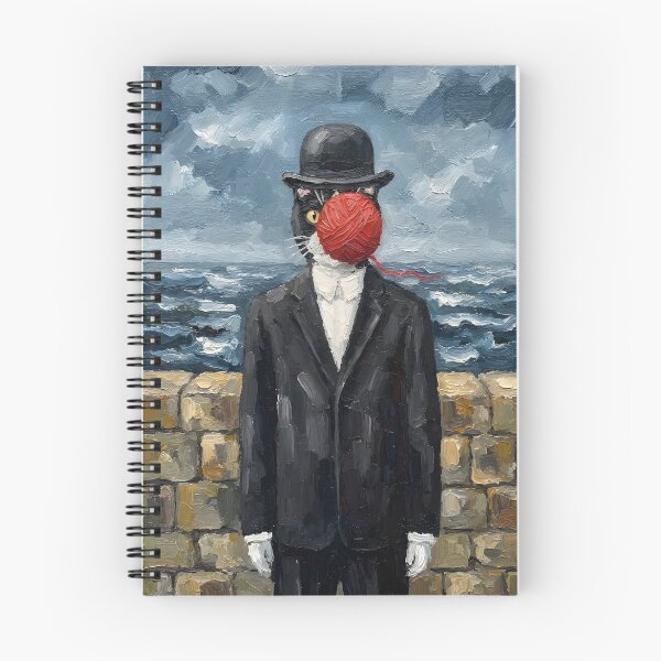 Item preview, Magritte Cat designed and sold by HeyGlad.