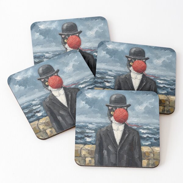 Item preview, Magritte Cat designed and sold by HeyGlad.