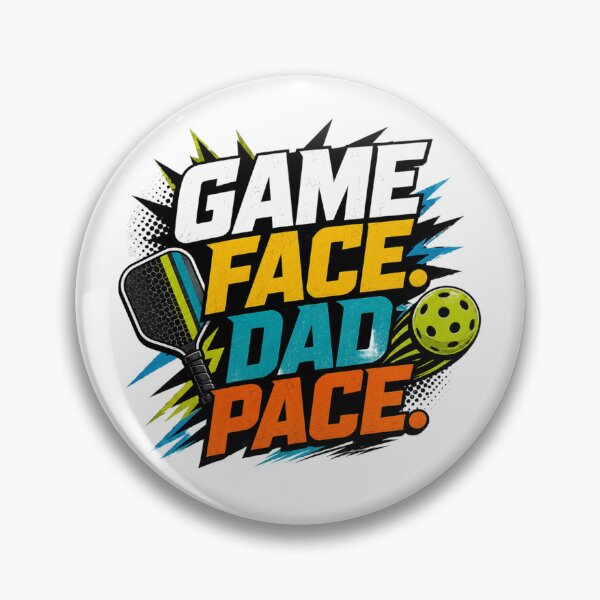 Item preview, Game Face. Dad Pace. - Pickleball Gift designed and sold by GreyTee.