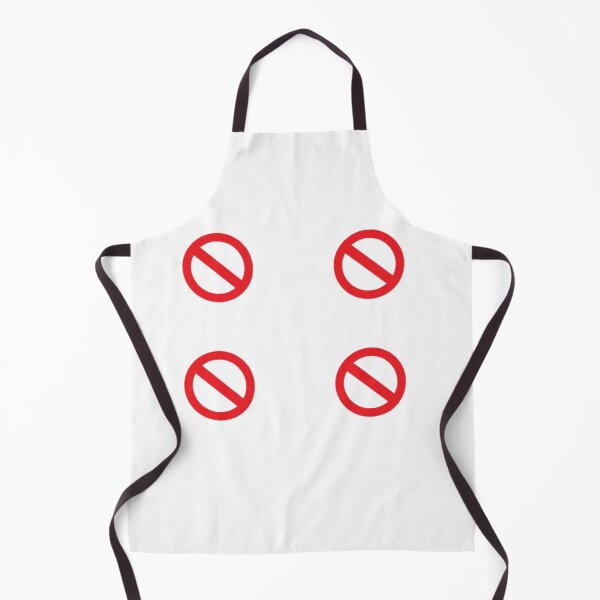Item preview, Four Prohibited or Avoid Sign Stickers designed and sold by If-Art.