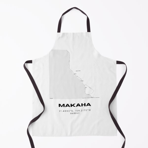 Artikelvorschau, Makaha Hawaii Minimalistische Karte entworfen und verkauft von RM-Journey.