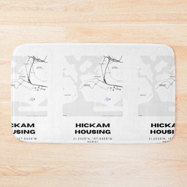 Item preview, Hickam Housing Hawaii Minimalist Map designed and sold by RM-Journey.