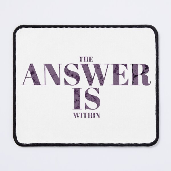 Item preview, The Answer Is Within | Inspirational designed and sold by Brand Uno Studio.
