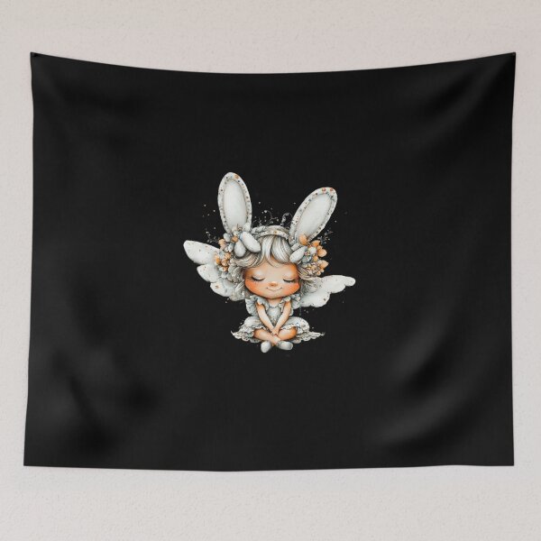 Item preview, Whimsical Fairy Bunny designed and sold by Fillthegoat.