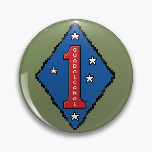 Item preview, 1st Marine Division Diamond Pixel Art designed and sold by adrian noble.