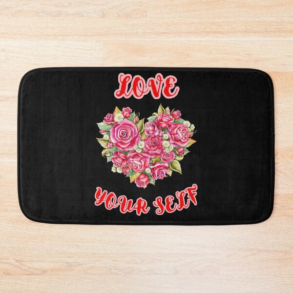 Item preview,  Love Your Self  Roses At Heart Transparent designed and sold by GoGreenlove.