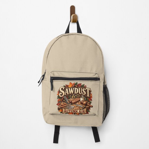 Item preview, Sawdust & Autumn Air – Fall Woodworker Carpenter Design designed and sold by astersgraphics.