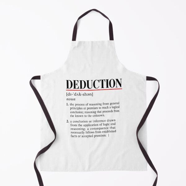 Item preview, Sherlock Holmes Deduction Dictionary Definition designed and sold by Fenay Designs.
