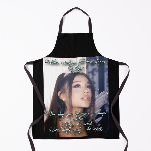 Item preview, Ariana Grande raindrops (an angel cried) lyrics collage designed and sold by novamorgenstern.