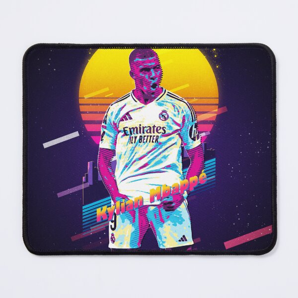 Item preview, Kylian Mbappé 80s retro style designed and sold by Osama Hazar.