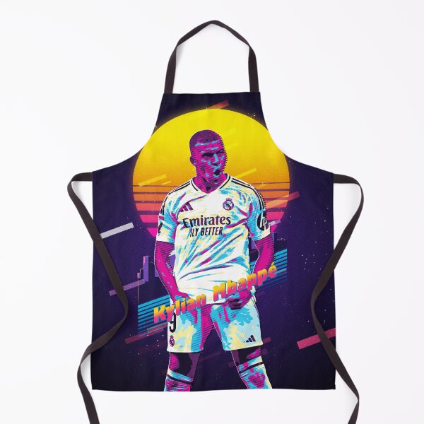 Item preview, Kylian Mbappé 80s retro style designed and sold by Osama Hazar.