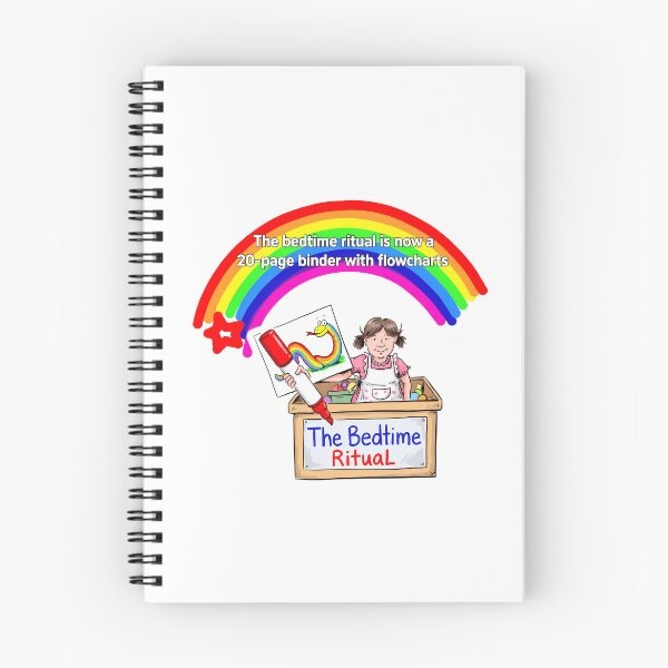 Item preview, Babysitter Binder Bedtime Ritual designed and sold by NiftyWrx.