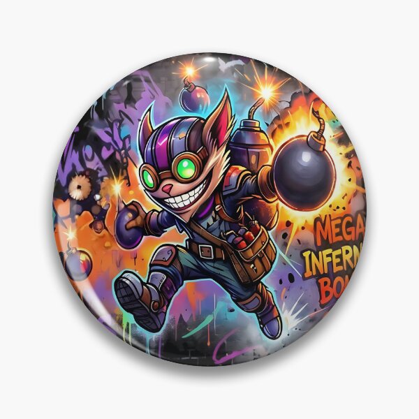 Item preview, Cat Chaos Mega inferno Bomb - Cosplay parody designed and sold by CuteKats.