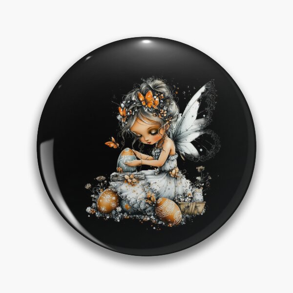 Item preview, Whimsical Fairy with Butterfly Wings designed and sold by Fillthegoat.