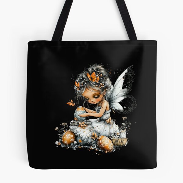 Item preview, Whimsical Fairy with Butterfly Wings designed and sold by Fillthegoat.