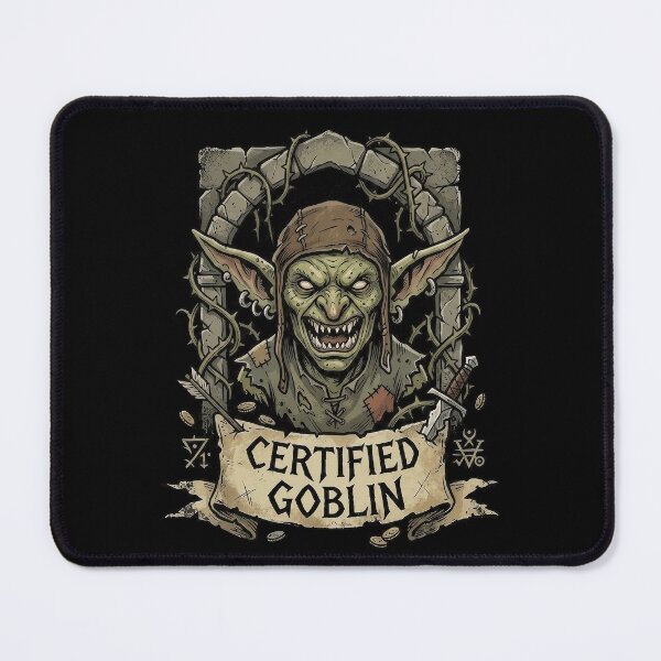 Item preview, Certified Goblin DnD  designed and sold by MrHide.