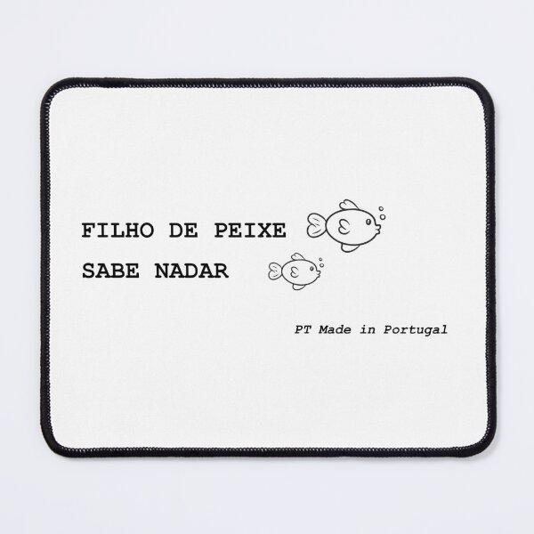 Item preview, Filho de peixe sabe nadar - Portuguese Proverb designed and sold by GlocalDialeto.