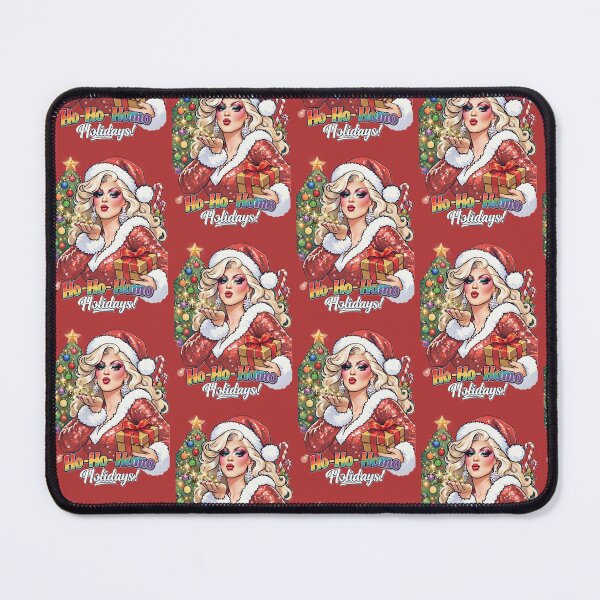 Item preview, Drag Queen Santa Christmas Card - Fabulous & Festive designed and sold by Tubpi.